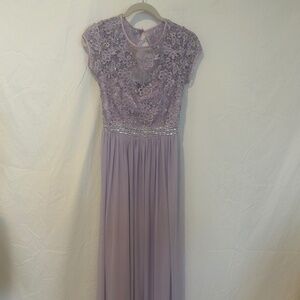 Max & Lola Milan lavender dress size 6 - length good for 5'9" or shorter